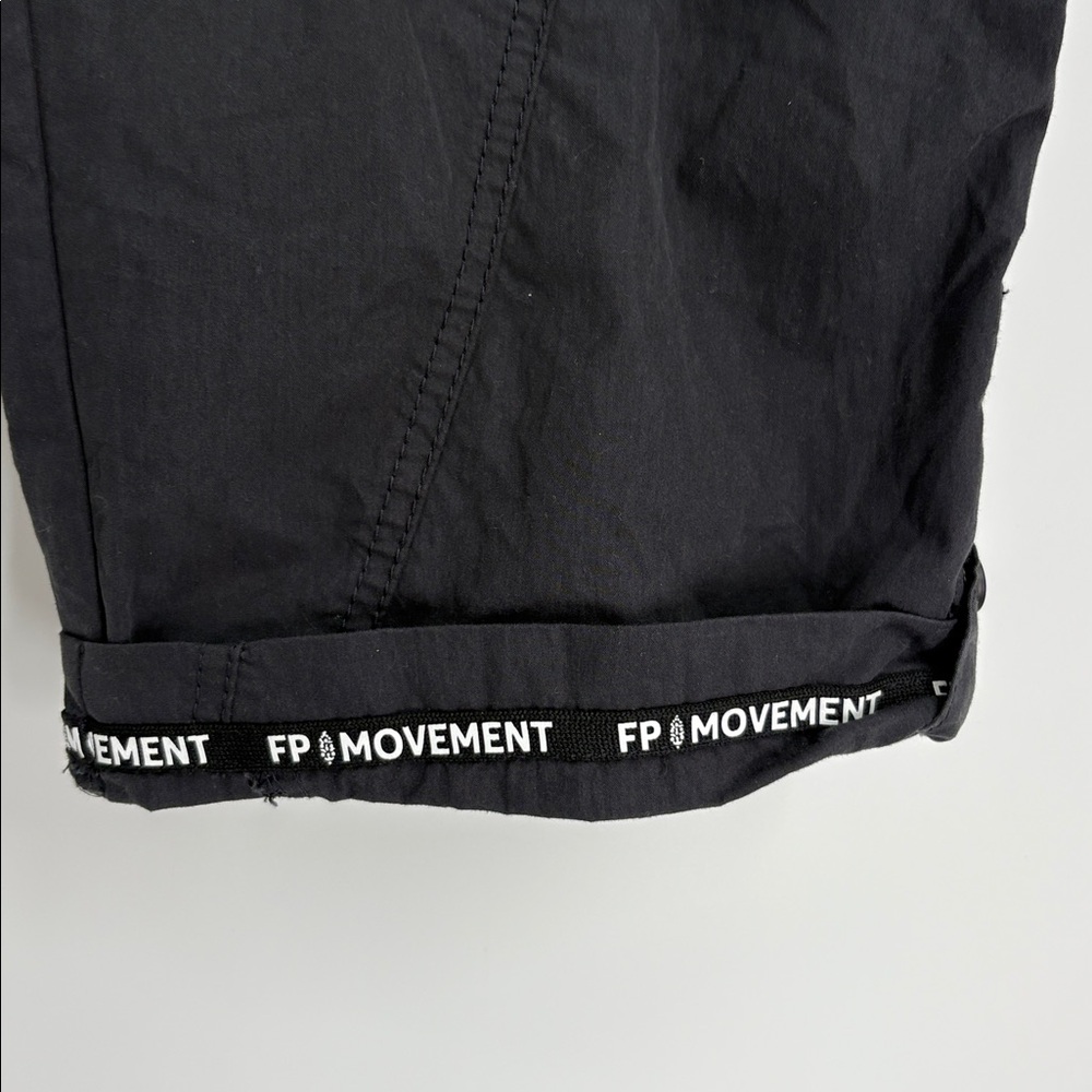 Free People Movement Mesmerize Me Cargo Pants in Black - NEW - Size Small - Picture 5 of 12